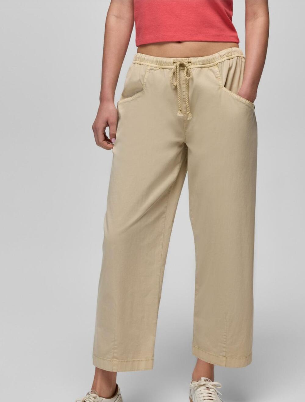 Prana Bondai E-Waist Pant Size Medium Stone